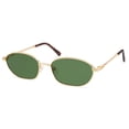 thumbnail image 1 of Gafas de Sol Vintage Ovaladas Pequeñas Appassal AP3716 Oro/Verde, 1 of 5