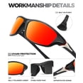 thumbnail image 3 of Gafas de sol QALLY Polarized UV400 Sports Wrap-Around, 3 of 6