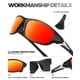 thumbnail image 3 of Gafas de sol QALLY Polarized UV400 Sports Wrap-Around, 3 of 6