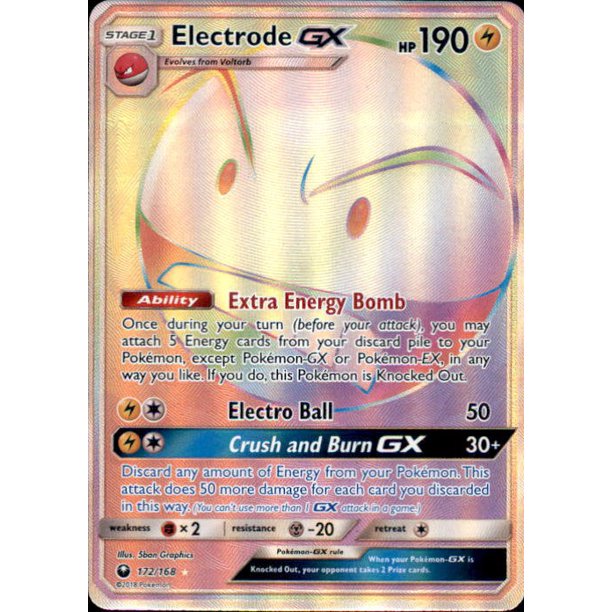 Pokemon Celestial Storm ElectrodeGX 172
