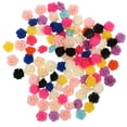 thumbnail image 2 of 100pcs Résine Rose Diy Matériaux Collier Collier Boucle d'Oreille Diy Rose Charme, 2 of 6