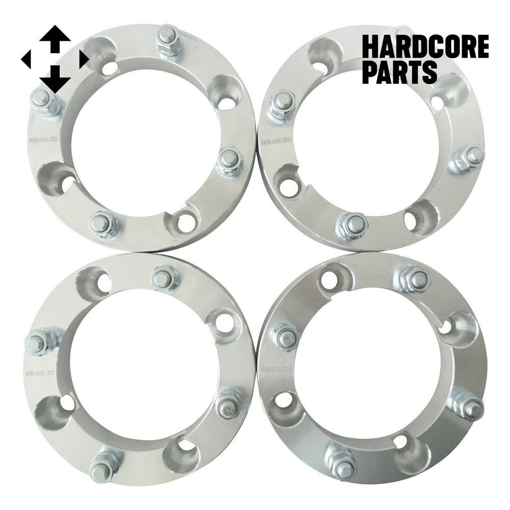 4 QTY ATV Wheel Spacers 1.5" 4x156 bolt patterns with 12x1.5 threads