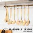 thumbnail image 5 of 7PCS Kitchen Utensil Set Stainless Steel Cooking Utensil Heavy Duty Kitchen Tool Spatula Set Home Essentials Dishwasher Safe,Gold, 5 of 11