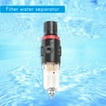 thumbnail image 4 of Filtre Compresseur d'Air 1/4 Séparateur d'Eau Kit d'Outils avec Régulateur AFR-2000, 4 of 10