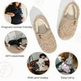 thumbnail image 5 of DualTop Women's Soft Curly Comfy Full Slippers Memory Foam Lightweight House Shoes Cozy Warm Loafer with Polar Fleece Lining, 5 of 6