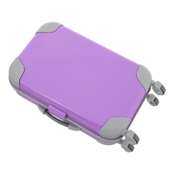 Hytrove Doll Suitcase 1Pcs Miniature Suitcase For 18 Inch Doll Accessories 11.8X3.9X1.9In