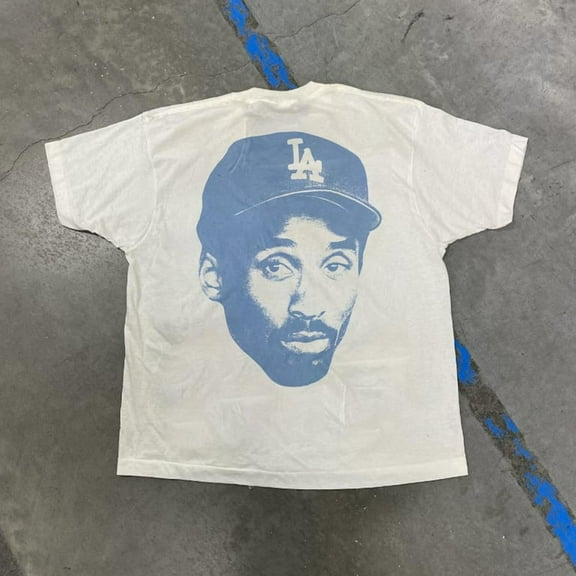 Kobe Bryant 8 24 Face Lakers Dodgers Championship T Shirt S-3XL