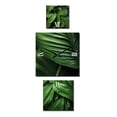 thumbnail image 2 of Designart "Embracing Exotic Palmscape in Emerald Hues" Palms & Palm Trees & Palm Trees Extra large Clock For Office Décor - Large Traditional Wall Clock - Oversized Green Wall Clock - Set Of 3, 2 of 6