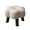 Gray, variant on HOARBOEG Floral Low Profile Stool, Small Foot Stool for Living Room, Wood Base Ottoman Footrest with Padded Seat, Entryway Shoe Changing Stool