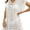 White, variant on Swimsuit Cover Ups for Women, V Neck Hollow Out Swim Coverup Crochet Chiffon Summer Beach Cover Up Dress