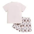 thumbnail image 5 of Teen Boy Clothes Toddler Kids Baby Boys Outfits Sets Kid Summer Cotton Animal Printed Short-sleeved Training 0 6 12 18 24 Months 2T 3T Boys' Clothing Set 2 Piece, 5 of 8