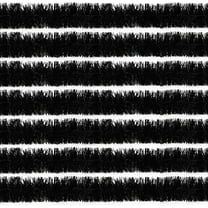 100 Feet Black Tinsel Garland Christmas Foil Tinsel Garland Decoration Metallic Banner Wall Hanging Streamers for Christmas Tree Birthday Party Decorations (3.54" x 100', Black) Black