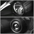 thumbnail image 4 of DNA Motoring For 2007-2011 Honda CRV JDM Black Clear Projector Headlight Pair Replacement, 4 of 5