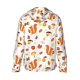 thumbnail image 3 of Balery Squirrel InThe Forest3 Men's Women's UPF 50+ Sun Protection Lightweight Hoodie Performance Long Sleeve Shirt for Fishing Running-, 3 of 9