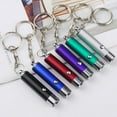 thumbnail image 3 of Bluelans Flashlight Keychain,UV Flashlight Keychain Mini Battery Operated Portable Multifunctional Anti-fake Money Detection Metal Black Lamp Torch Key Ring Backpack Supplies, 3 of 6