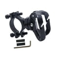 thumbnail image 3 of Gancho para colgar motocicletas de metal para bastones de bicicleta de 2 a 4 cm de diámetro doble Negro, 3 of 9