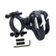 thumbnail image 3 of Gancho para colgar motocicletas, abrazadera de tubo ajustable profesional, hierro doble para bicicleta Negro, 3 of 9