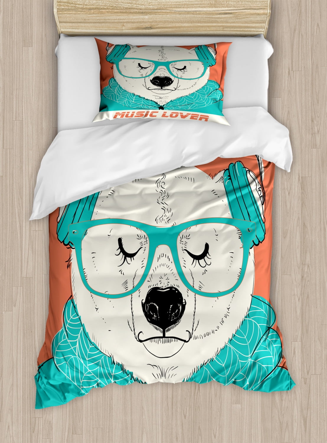 Darkwood Soul Bear Duvet Cover Set NCU0NNT472