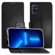 Funda Cartera Molan Cano Issue Diary Para Samsung Galaxy A51 Negro Molan Cano Funda tipo de Cartera