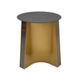 thumbnail image 7 of LovingAHome 53'' Round Faux Marble Dining Table for 6, White Sintered Stone Top with Gold Pedestal, 7 of 7