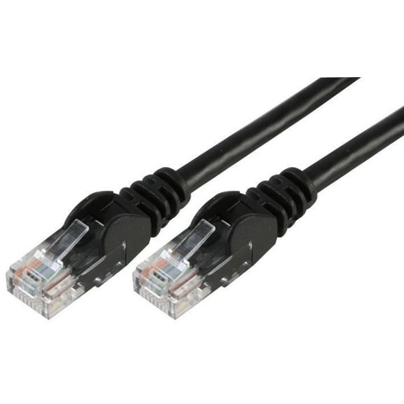 PRO SIGNAL - 10m Black Cat5e Snagless UTP Ethernet Patch Lead
