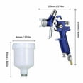 thumbnail image 2 of Hvlp Mini Gravity Feed Air Spray Paint Gun 1.0 Mm Nozzle Auto Car Paint Sprayer, 2 of 5