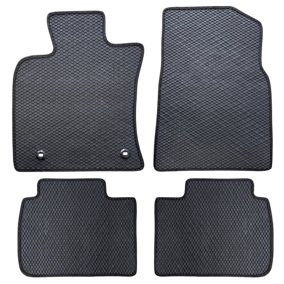 ecoMats All Weather Floor Mats for 2025 to 2026 Toyota Camry, Front and Rear