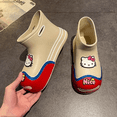 thumbnail image 5 of Sanrio-zapatos impermeables de Hello Kitty para mujer, Botas de lluvia con suela gruesa y punta redonda, antideslizantes, para exteriores, 5 of 5