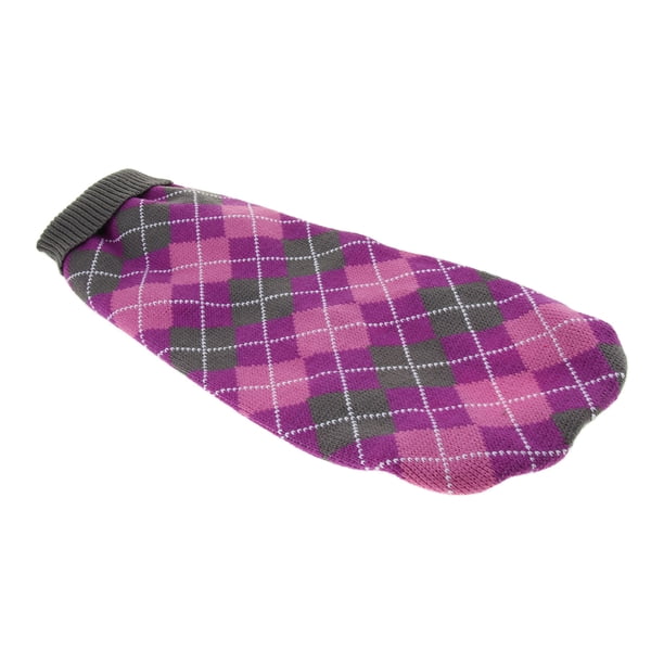 Lindo Perro Mascota Suéter de Invierno Prendas de Punto Cálidas Clásicas Impresos Ropa - se describe + se describe, METRO Sunnimix Ropa de Navidad para perros