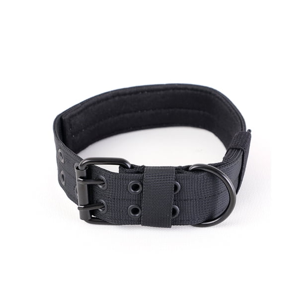 Collar de mascotas personalizadoCollar de mascotas Entrenamiento al aire libre Correr Collar ajustable Gargantilla Animal para suministros para mascotas grandes grandes, Negro, XL Guardurnaity PT000562-06