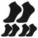 thumbnail image 1 of Kesyoo 3 pares de calcetines dormidos engrosados ​​de coral vellón calcetines calientes calcetines medias de zapatillas para los días fríos de invierno (negro), 1 of 5