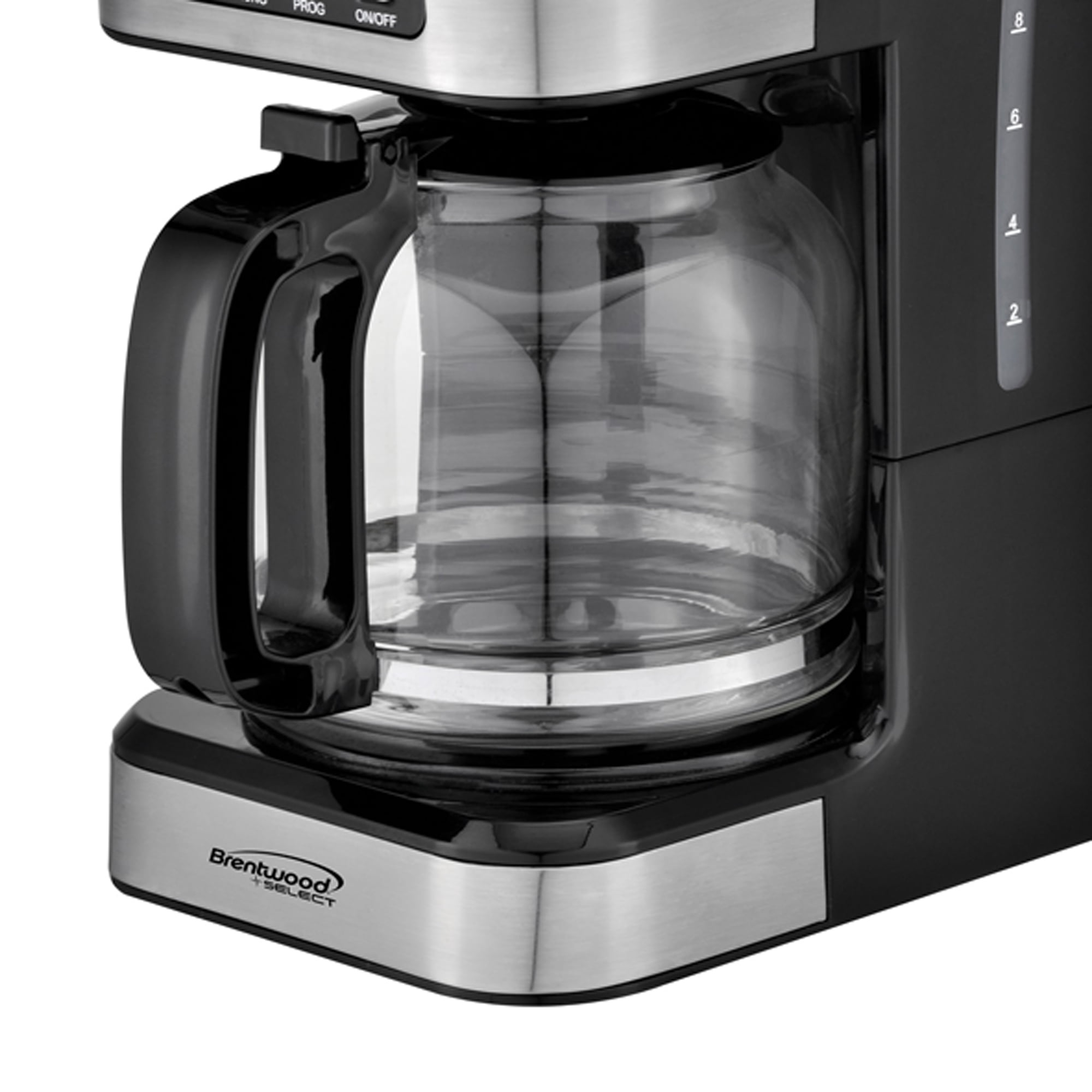 Brentwood Select 12-Cup Digital Coffee Maker, TS-222BKPT