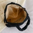 thumbnail image 2 of Bolso bandolera para mujer Bolso de hombro acolchado informal Bolsos y monederos (Negro) Likrtyny Para Estrenar, 2 of 4