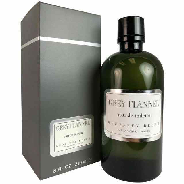 (pack 9) Grey Flanelle par Geoffrey Beene Eau de Toilette 8 oz