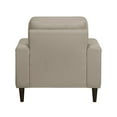thumbnail image 5 of Lexicon Lewes Leather Match Chair in Latte, 5 of 7