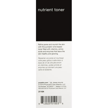toner exfoliating nutrient pca
