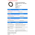 thumbnail image 2 of Front Auto Trans Oil Pump Seal - Compatible with 1967 - 1981 Pontiac Firebird - National, 2 of 2