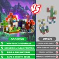 thumbnail image 4 of Bloques de construcción magnéticos Annexfun Forest Portal 150 piezas, 4 of 6