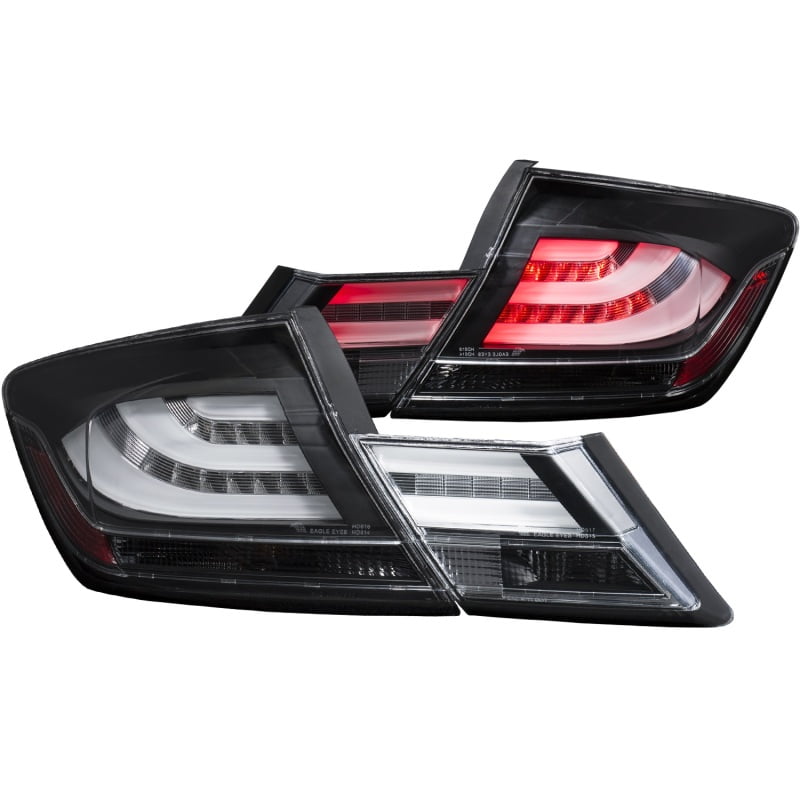 Anzo USA 221047 Honda Civic Chrome Tail Light Assembly Sold in Pairs Anzo USA 221047 Honda Civic Chrome Tail Light Assembly Sold in Pairs