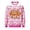 20Pink136, variant on XAOFW Christmas Boys Sweatshirts Long Sleeve Crew Neck Plaid Christmas Lights Print Sweatshirts Toddler Kids Comfort Fit Fall Winter Clothes