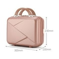 thumbnail image 2 of LEEYNEER Travel Small Suitcase Cosmetic Case Cosmetic Portable Suitcase Storage Case, 2 of 8