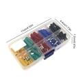 thumbnail image 4 of Cateissary 100 piezas Terminal aislado eléctrico engarzado cable conector piezas accesorio para profesional Decoración del hogar Cateissary HA062056-00, 4 of 6