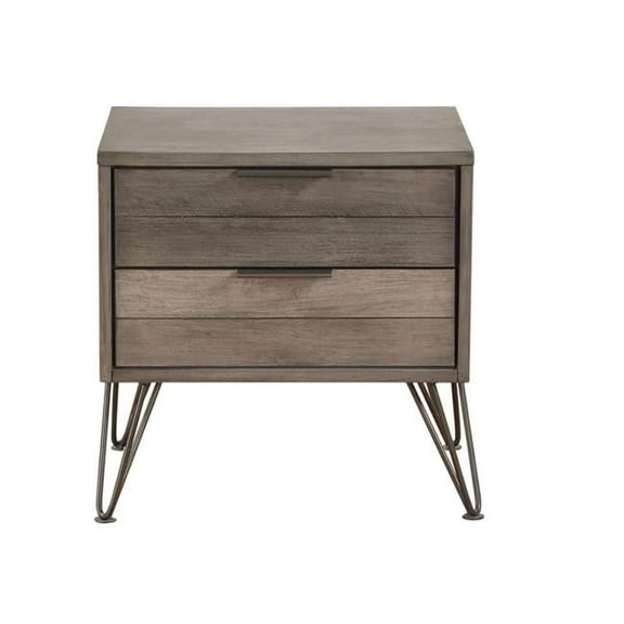 23.5 x 17.75 x 23.75 in. Urbanite Night Stand - Gray