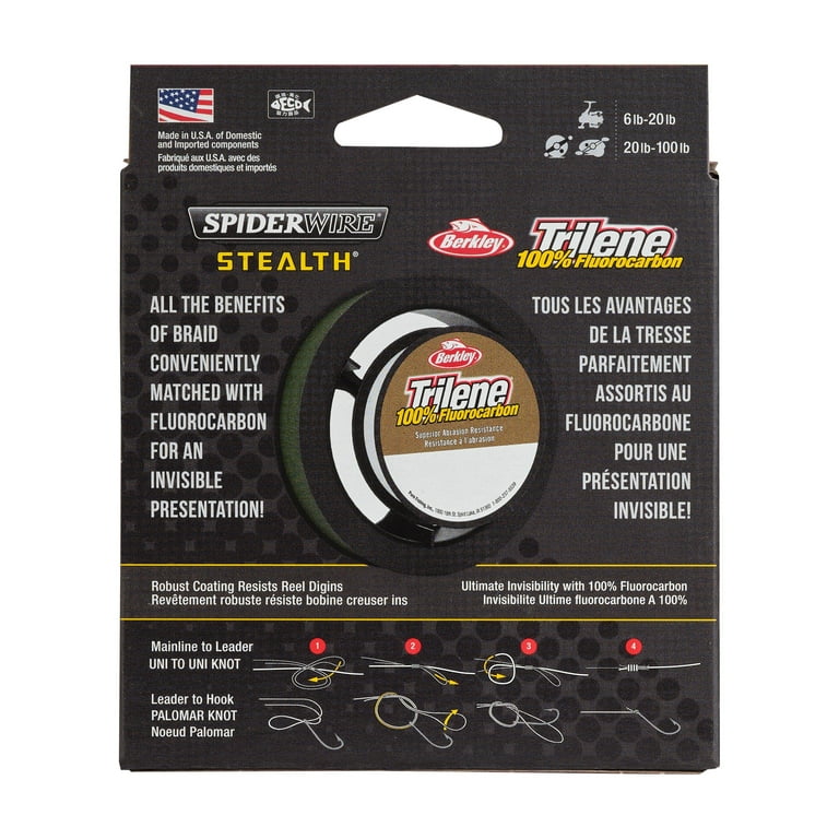 Get the Perfect Braid and Fluorocarbon Combo with Spiderwire