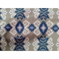 thumbnail image 4 of oneOone Cotton Poplin Fabric Diamond & Swirl Ikat Print Fabric BTY 42 Inch Wide, 4 of 4