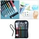 thumbnail image 2 of Juego de Brocha de Formas Diferentes: Pelo de Nailon Multicolor Zulema pinceles, 2 of 8