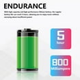 thumbnail image 5 of Apmemiss Clearance BT01 Wireless Stereo Retro Speakers, Portable Bluetooth Vintage Speakers with Powerful Sound, Answering Calls, FM Radio Mode, Card Clearance Sale, 5 of 6