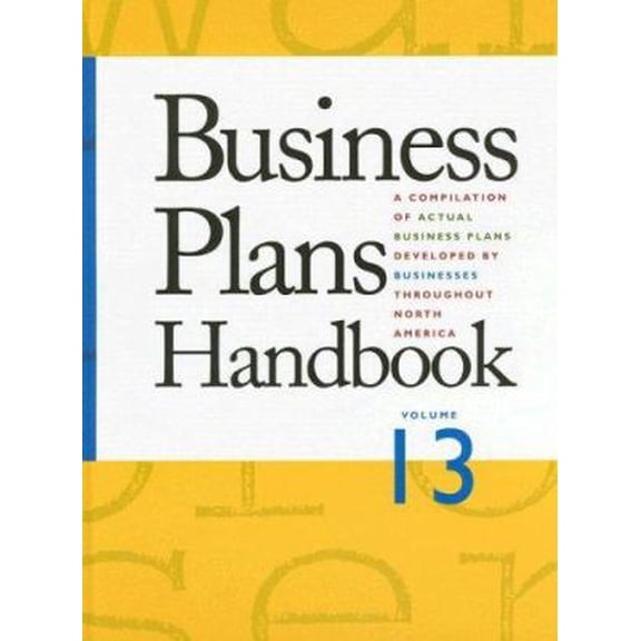 Pre-Owned Business Plans Handbook (Hardcover) 0787666831 9780787666835