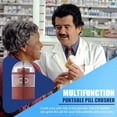 thumbnail image 4 of Kearding Pill Crusher Snorting Kit Pill Splitter Caja de almacenamiento de polvo fino blanco Type10 NO10 Kearding HA028537-02, 4 of 6
