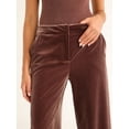thumbnail image 3 of Sofia Jeans Women's and Women's Plus Velvet Trousers, Sizes 0-26W, 3 of 4